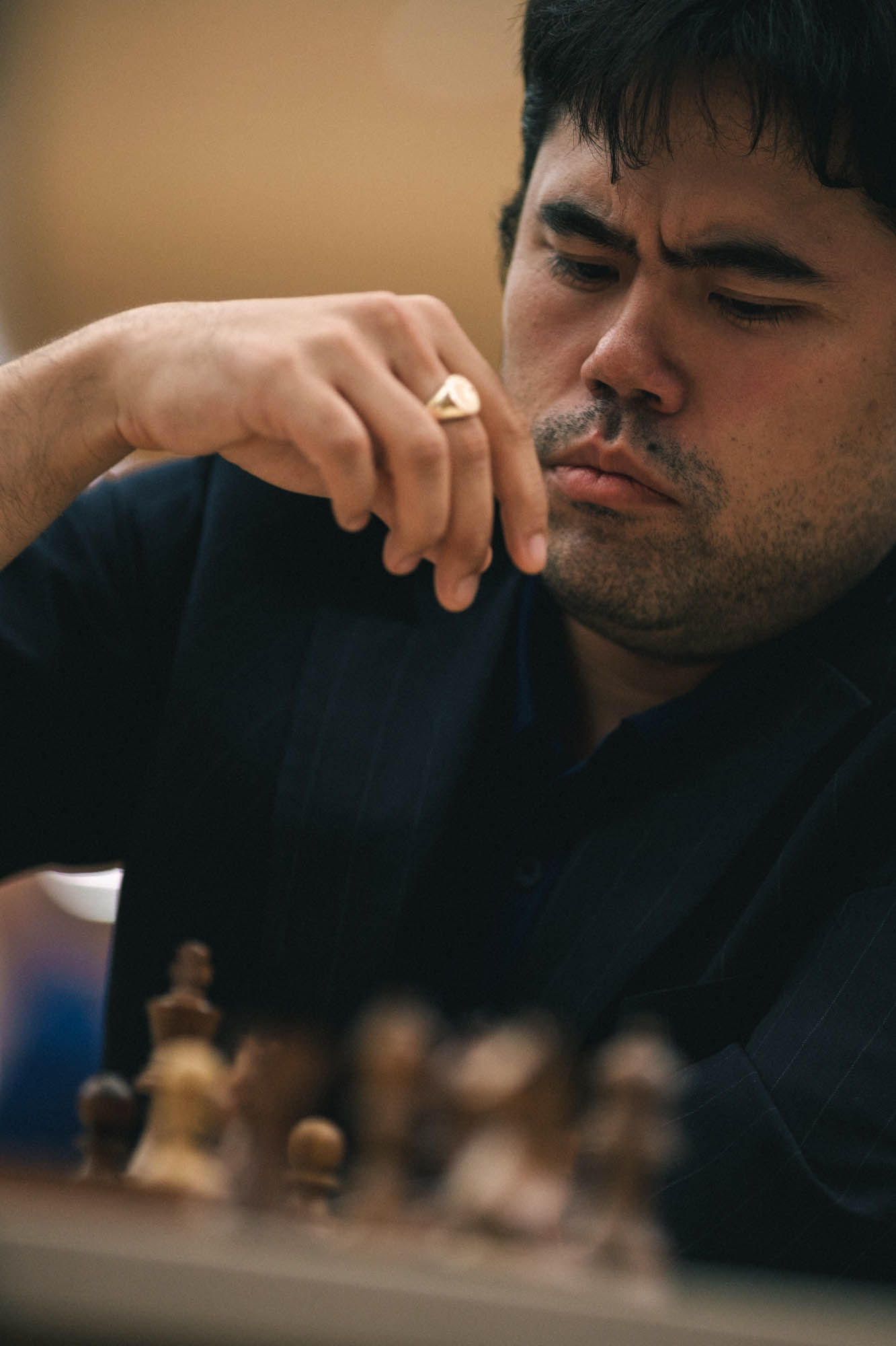 Das wütende Biest vermochte nicht zuzubeißen. Hikaru Nakamura scheiterte in Runde 2 an Liviu Dieter Nisipeanu. || Alle Fotos via FIDE