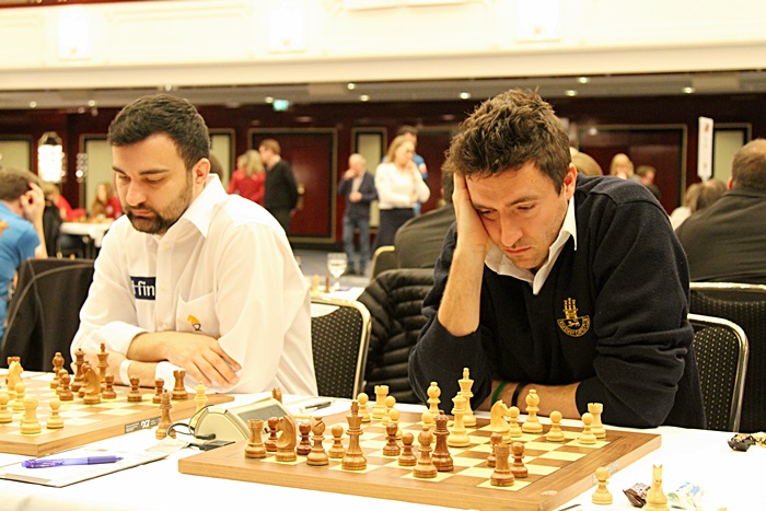 Schachtennis-Weltmeister Sebastien Maze (rechts) || Foto: Georgios Souleidis