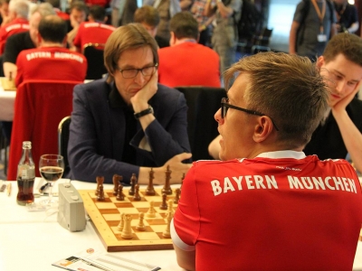 Ludwig Deglmann (Bayern) Schach 1. BL Herren 2008 2009, Schachsport,  Denksport, Einzelbild München