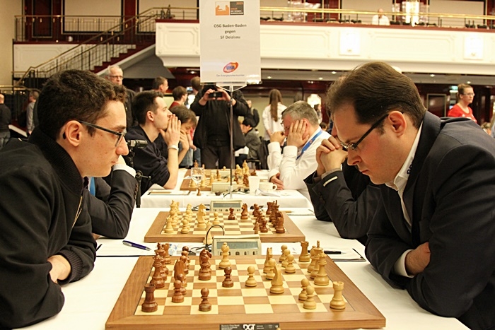 Fabiano Caruana gegen Peter Leko