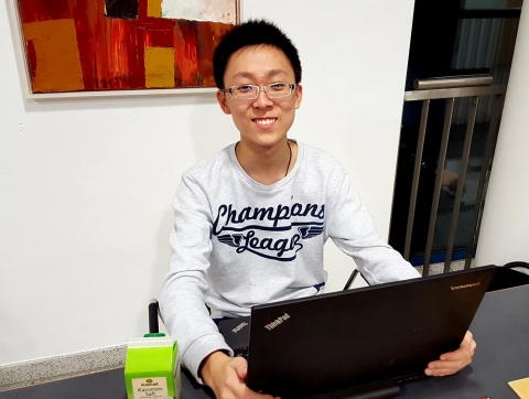 Jinshi Bai hat an seiner Schule für ein Jahr pausiert, um sich voll und ganz dem Schach zu widmen.