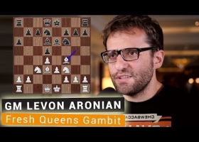 Levon Aronian | Fresh Sideline in the Queens Gambit | Schachbundesliga Berlin 2018