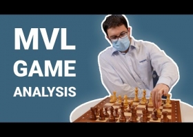 Maxime Vachier-Lagrave Analyzes his Game in the Open Spanish || Schachbundesliga Championship 2020