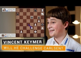 Vincent Keymer about his game against Boris Gelfand and the World Chess Championship