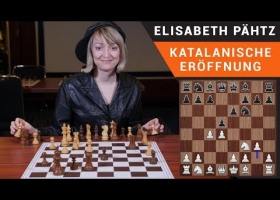 Elisabeth Pähtz erklärt die Katalanische Eröffnung | Schachbundesliga 2019