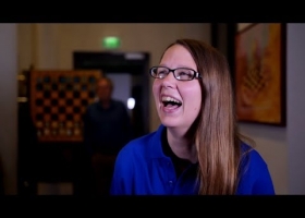 Sarah Hoolt - Interview trotz knapper Niederlage | Schach Interview | Schachbundesliga 2017 /2018