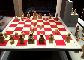 Dürfen in einem Bericht über Schach und London nicht fehlen - die Lewis Chessmen