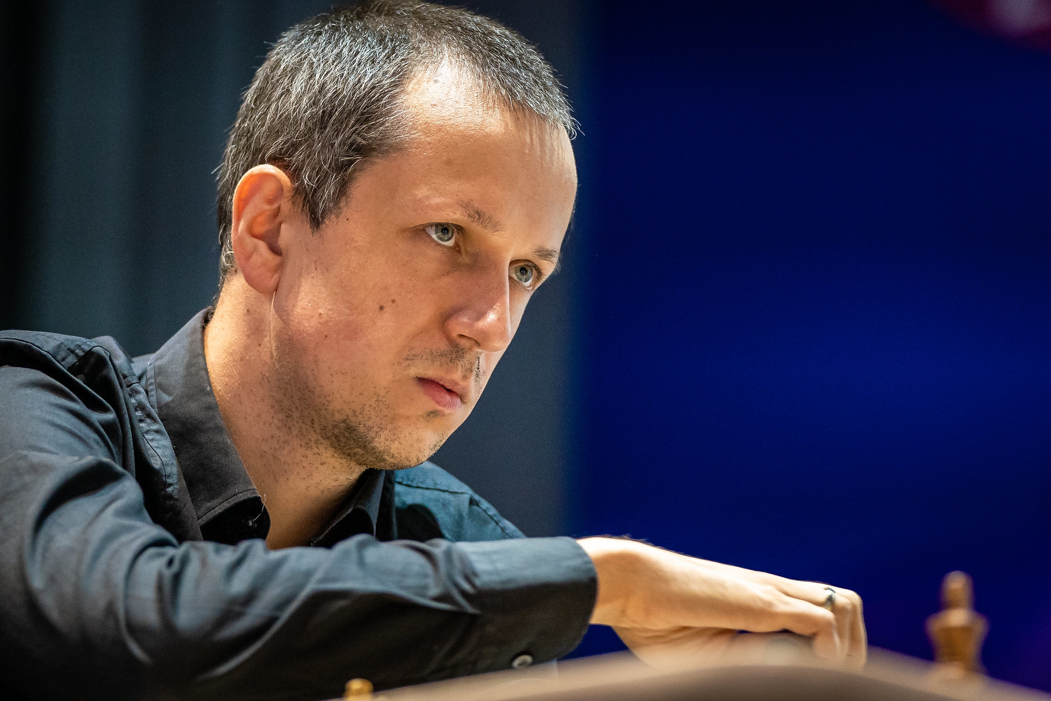 Radoslaw Wojtaszek (OSG Baden-Baden) zwang im World-Cup-Achtelfinale den Weltmeister in den Tiebreak - und schied aus. | Foto: Eric Rosen/FIDE 